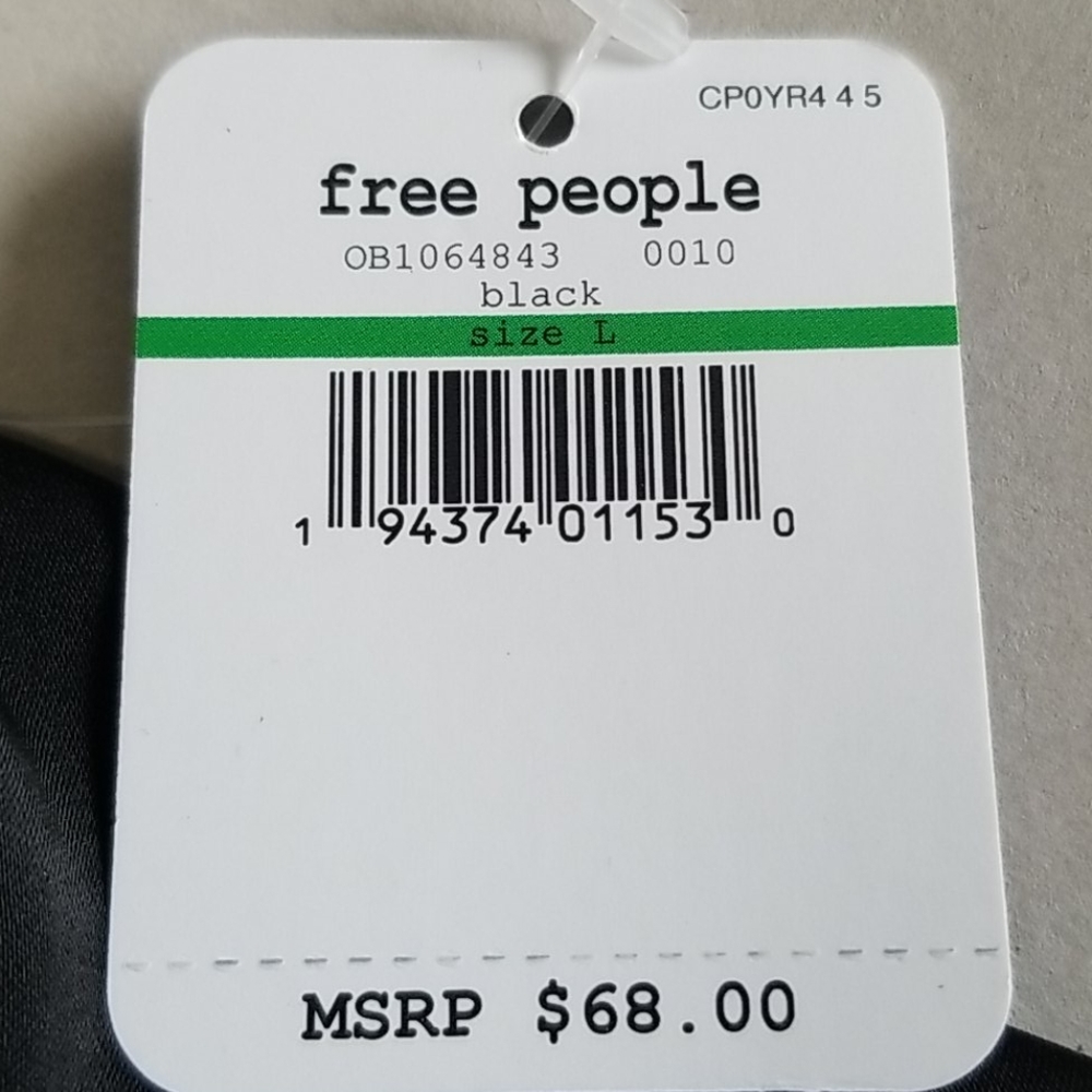 Free People Turn It On Black Cami - Picture 12 of 13